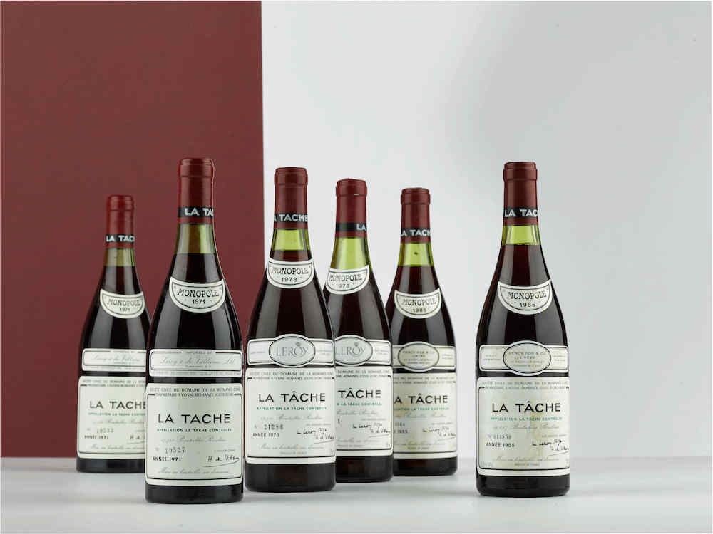 La Tâche vintages